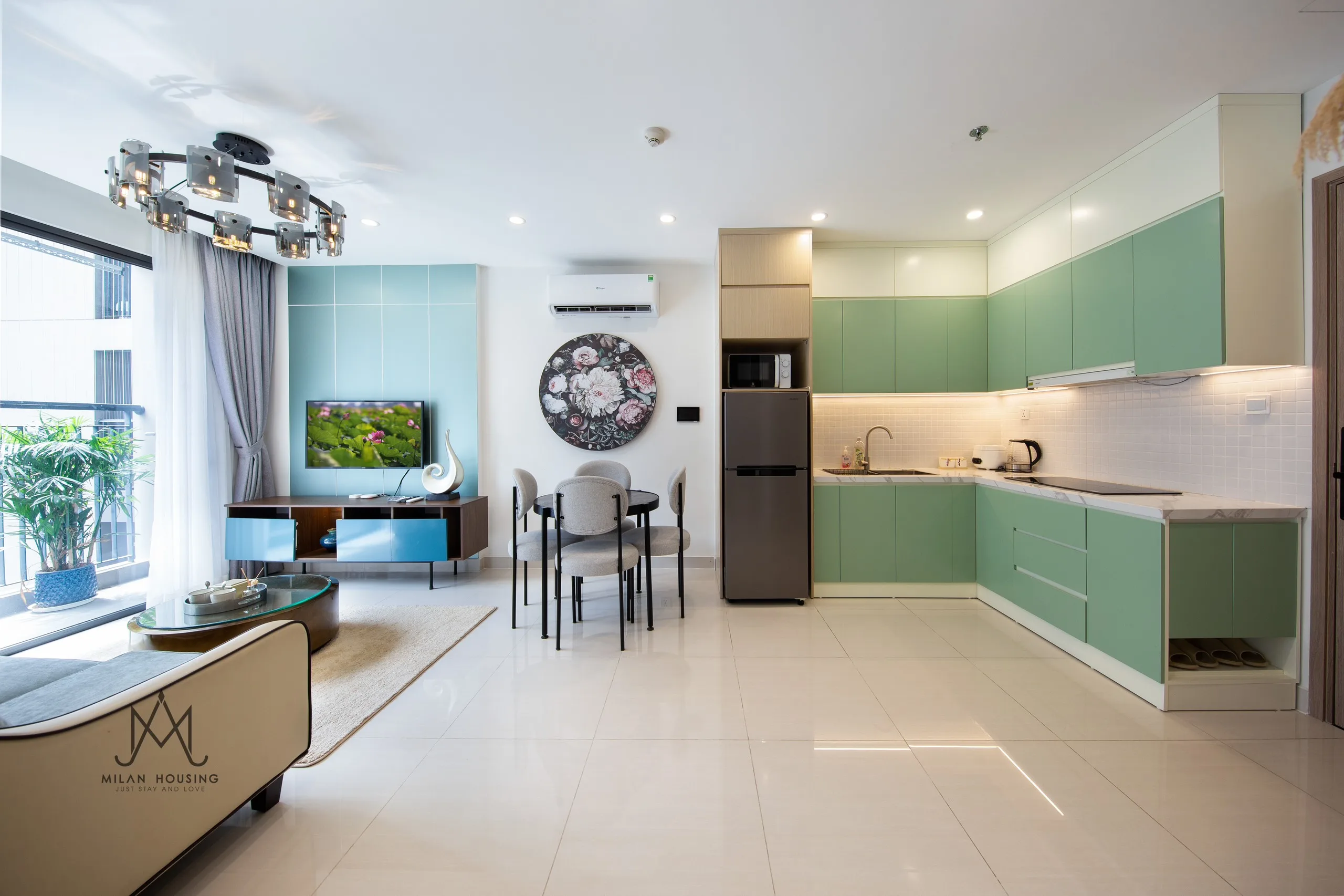 1PN Emerald 46m2 toà S1.01 view bể bơi