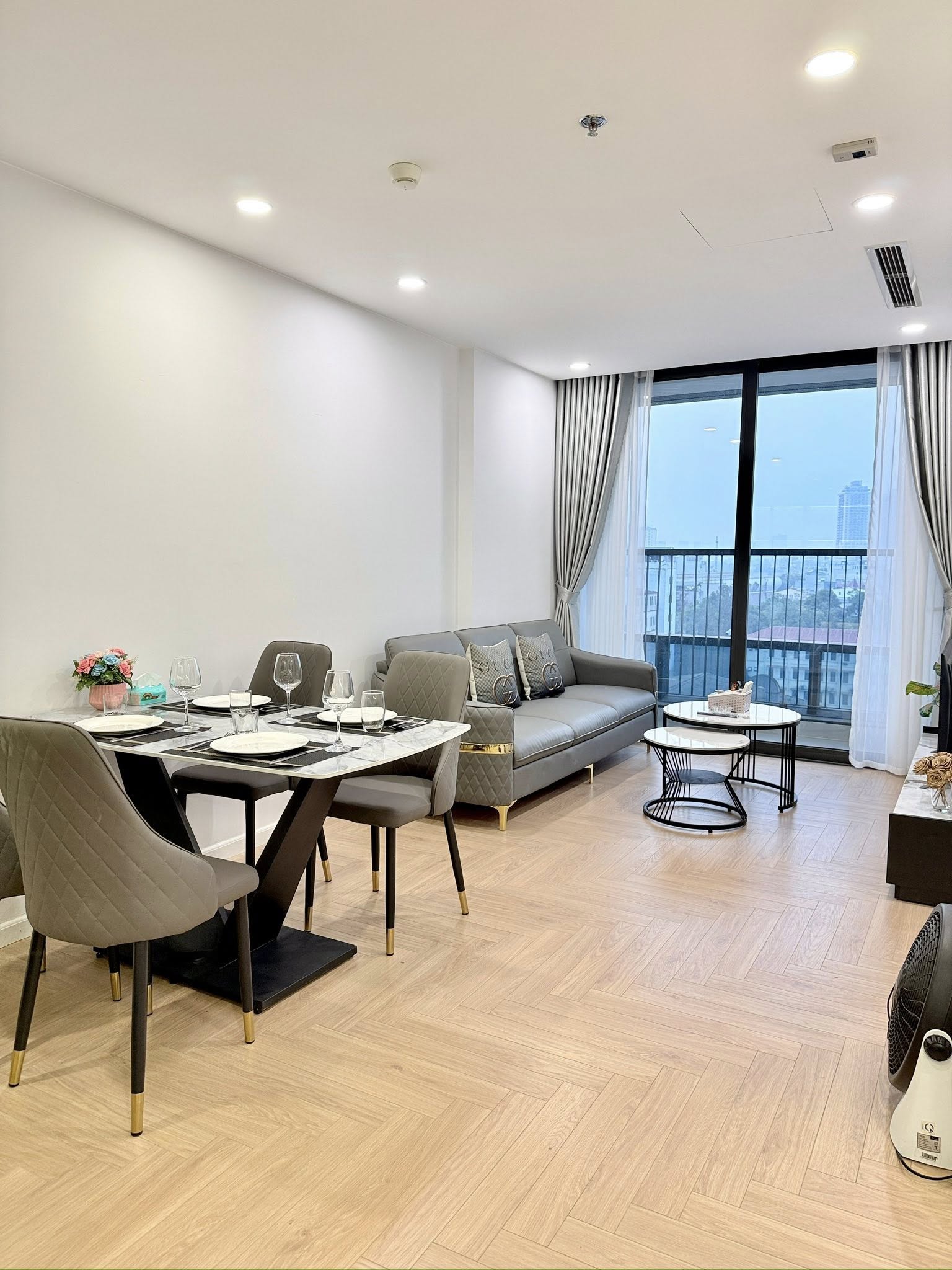 2BR Luxury Apartment + 2WC City View | Homestay The Ninety Complex