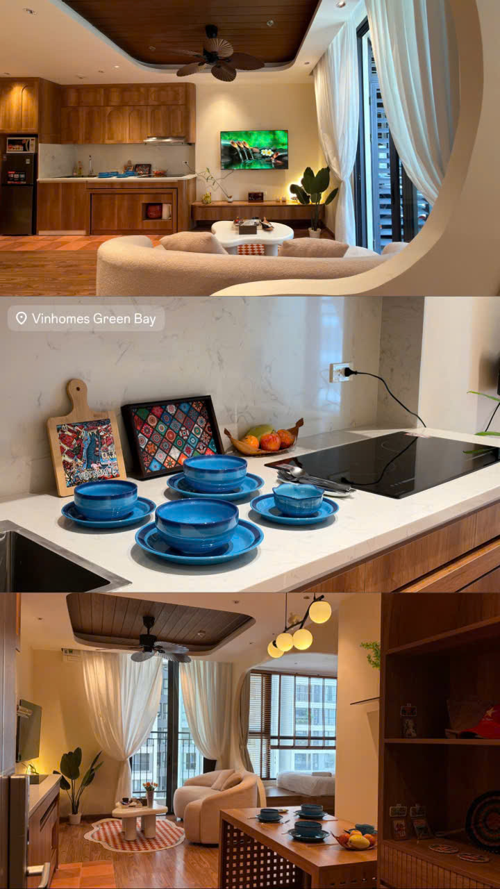 Mộc An 2PN G3-0618 - Homestay Vinhomes Green Bay
